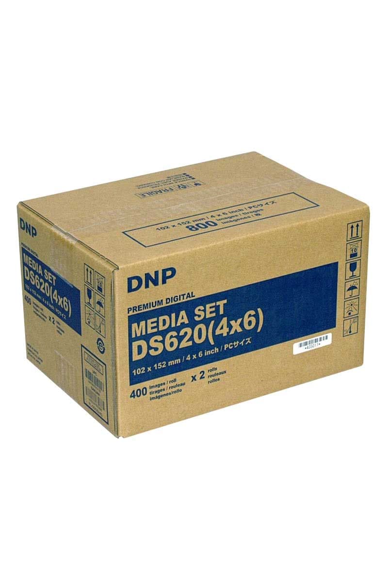 DNP Media Set for DS620, 4×6″ (800 prints) – product photo