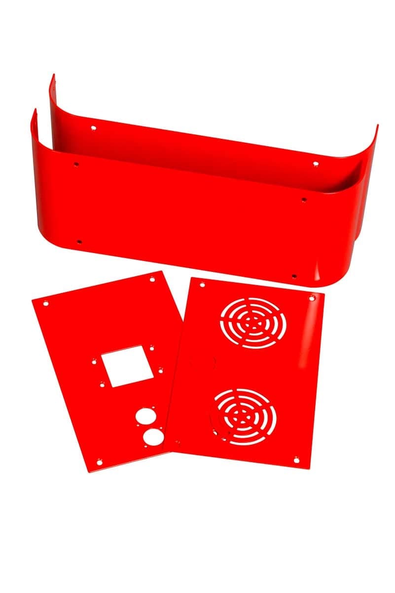 Coloured Outer Frame for Photobooth Natty – in red