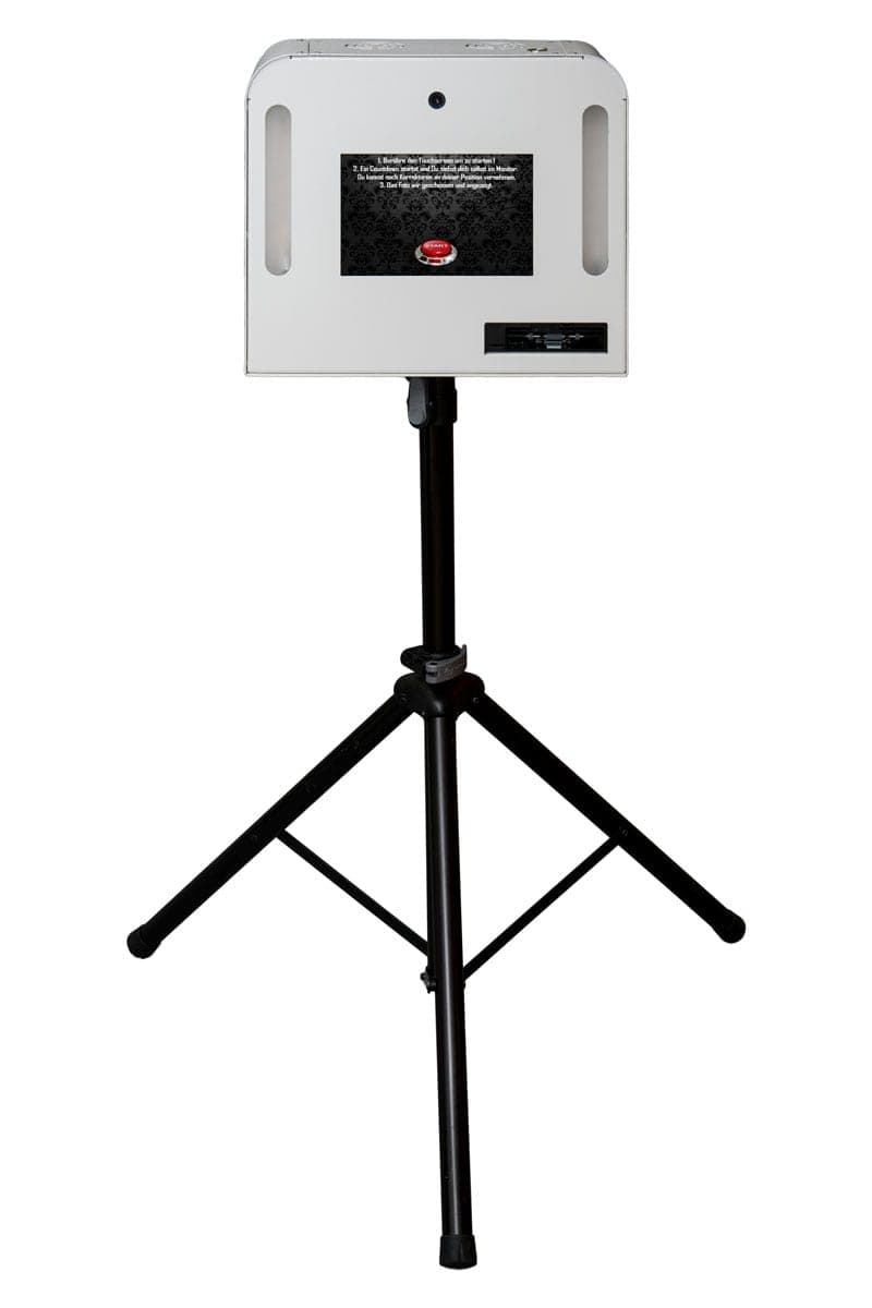 Shipping Photobooth Selphy – front view