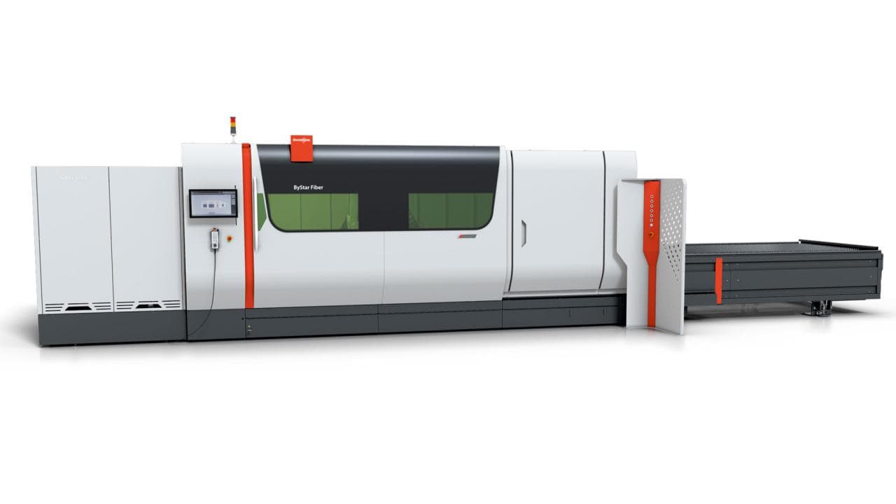 Laserschneidanlage Bystronic ByStar Fiber im Werk Greiz